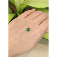 0.92 Ct. Emerald from Colombia Life Style
