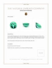 0.31 Ct. Emerald from Zambia Appraisal