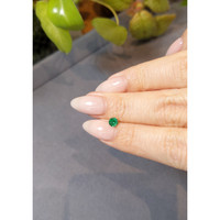 0.35 Ct. Emerald from Zambia Life Style