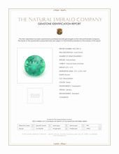 0.70 Ct. Emerald from Zambia Scan Report