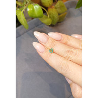 0.43 Ct. Emerald from Afghanistan Life Style