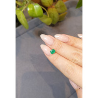0.66 Ct. Emerald from Afghanistan Life Style