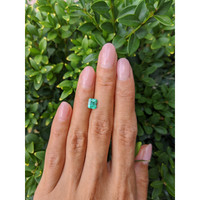 1.13 Ct. Emerald from Colombia Life Style