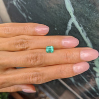 1.13 Ct. Emerald from Colombia Life Style