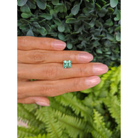 1.58 Ct. Emerald from Colombia Life Style
