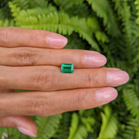 1.21 Ct. Emerald from Colombia Life Style