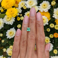 1.10 Ct. Emerald from Colombia Life Style
