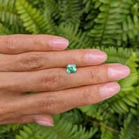 1.10 Ct. Emerald from Colombia Life Style