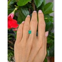 1.03 Ct. Emerald from Colombia Life Style