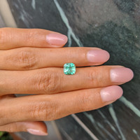 1.40 Ct. Emerald from Colombia Life Style