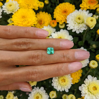 1.40 Ct. Emerald from Colombia Life Style