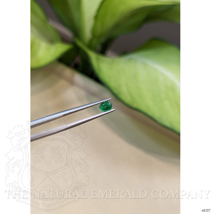 0.47 Ct. Cabochon Emerald from Zambia