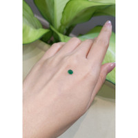 0.47 Ct. Cabochon Emerald from Zambia Life Style