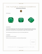 2.45 Ct. Emerald from Zambia Appraisal