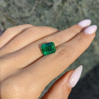 4.11 Ct. Emerald from Zambia Life Style
