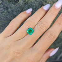 2.07 Ct. Emerald from Zambia Life Style