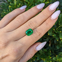 3.75 Ct. Emerald from Zambia Life Style