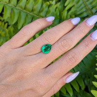 2.68 Ct. Emerald from Zambia Life Style