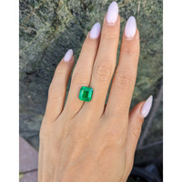 4.02 Ct. Emerald from Zambia Life Style