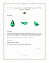 2.20 Ct. Emerald from Zambia Appraisal