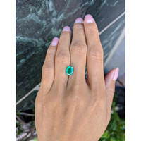 1.95 Ct. Emerald from Zambia Life Style