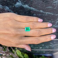 2.64 Ct. Emerald from Zambia Life Style