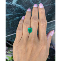 3.22 Ct. Emerald from Zambia Life Style