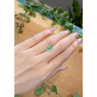 1.52 Ct. Emerald from Colombia Life Style