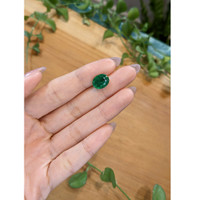 3.72 Ct. Emerald from Afghanistan Life Style