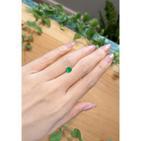 0.57 Ct. Emerald from Afghanistan Life Style