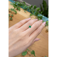 0.45 Ct. Emerald from Afghanistan Life Style