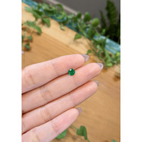 0.45 Ct. Emerald from Afghanistan Life Style