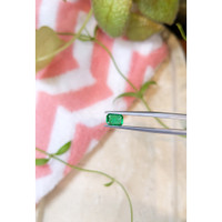 0.63 Ct. Emerald from Afghanistan Life Style