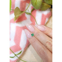 0.39 Ct. Emerald from Afghanistan Life Style