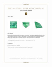 0.37 Ct. Emerald from Afghanistan Appraisal