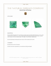 0.37 Ct. Emerald from Afghanistan Appraisal