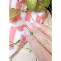 0.37 Ct. Emerald from Afghanistan Life Style