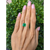 2.64 Ct. Emerald from Colombia Life Style
