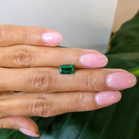 1.19 Ct. Emerald from Colombia Life Style