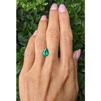 1.60 Ct. Emerald from Colombia Life Style