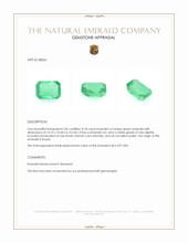 8.18 Ct. Emerald from Russia Appraisal