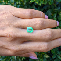 1.85 Ct. Emerald from Zambia Life Style