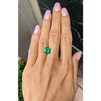 2.14 Ct. Emerald from Colombia Life Style