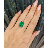 5.40 Ct. Emerald from Zambia Life Style
