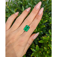5.40 Ct. Emerald from Zambia Life Style
