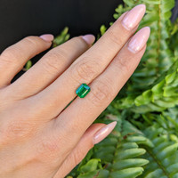 1.42 Ct. Emerald from Zambia Life Style