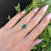 1.42 Ct. Emerald from Zambia Life Style