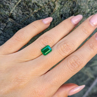 1.91 Ct. Emerald from Zambia Life Style