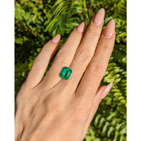 3.22 Ct. Emerald from Zambia Life Style