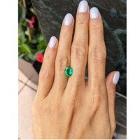 1.64 Ct. Emerald from Zambia Life Style